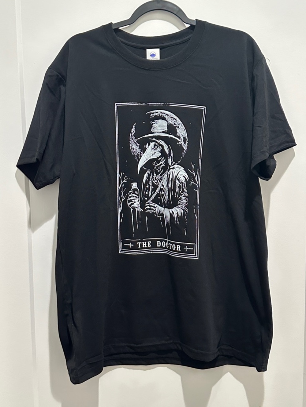 Black 'The Doctor' Graphic Tee - Unbranded